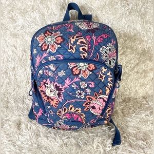 Vera Bradley Dragon Fruit Floral Pattern Backpack
